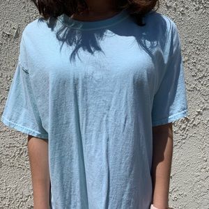 Light Teal Oversized Shirt